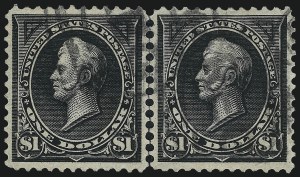 Sale 976, Lot 1786, 1895 Watermarked Bureau Issue (Scott 264-278)