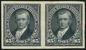 Sale 976, Lot 1803, 1895 Watermarked Bureau Issue (Scott 264-278)