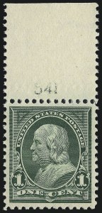 Sale 976, Lot 1804, 1897-1903 Change of Colors (Scott 279-284)