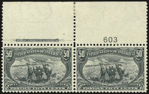 Sale 976, Lot 1830, 1898 Trans-Mississippi Issue (Scott 285-293)