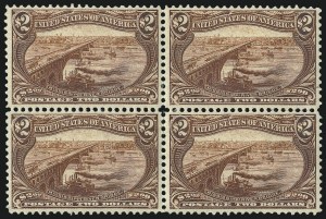 Sale 976, Lot 1833, 1898 Trans-Mississippi Issue (Scott 285-293)