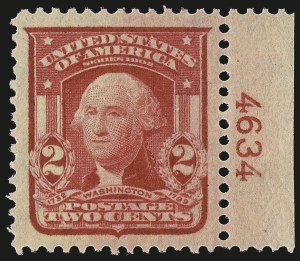 Sale 976, Lot 1899, 1902-08 Issues (Scott 314A-322)
