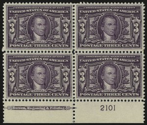 Sale 976, Lot 1904, 1904 Louisiana Purchase, Jamestown Issues (Scott 323-330)