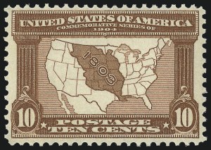 Sale 976, Lot 1908, 1904 Louisiana Purchase, Jamestown Issues (Scott 323-330)
