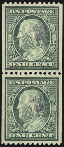 Sale 976, Lot 1926, 1908-10 Washington-Franklin Issues (Scott 331-356)