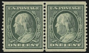 Sale 976, Lot 1930, 1908-10 Washington-Franklin Issues (Scott 331-356)