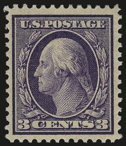 Sale 976, Lot 1942, 1909 Bluish Paper Issue (Scott 357-366)