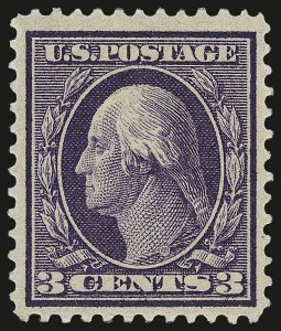 Sale 976, Lot 1944, 1909 Bluish Paper Issue (Scott 357-366)