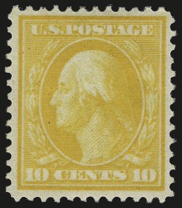 Sale 976, Lot 1950, 1909 Bluish Paper Issue (Scott 357-366)