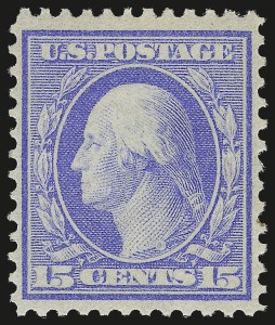 Sale 976, Lot 1955, 1909 Bluish Paper Issue (Scott 357-366)