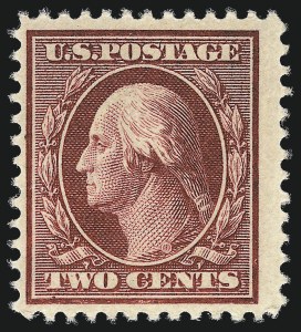 Sale 976, Lot 1963, 1910-13 Washington-Franklin Issue (Scott 374-396)