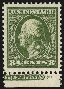 Sale Number 976, Lot Number 1965, 1910-13 Washington-Franklin Issue (Scott 374-396)