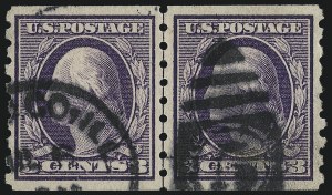 Sale 976, Lot 1975, 1910-13 Washington-Franklin Issue (Scott 374-396)