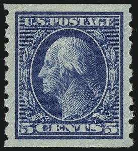 Sale Number 976, Lot Number 1977, 1910-13 Washington-Franklin Issue (Scott 374-396)