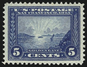 Sale 976, Lot 1982, 1913-15 Panama-Pacific Issue (Scott 397-404)