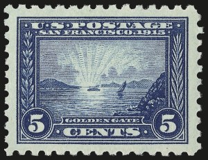 Sale 976, Lot 1991, 1913-15 Panama-Pacific Issue (Scott 397-404)