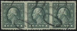 Sale 976, Lot 2004, 1912-14 Washington-Franklin Issue (Scott 405-423)