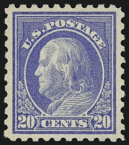 Sale 976, Lot 2014, 1913-15 Washington-Franklin Issues (Scott 424-460)