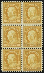 Sale 976, Lot 2017, 1913-15 Washington-Franklin Issues (Scott 424-460)
