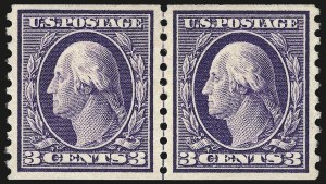 Sale 976, Lot 2020, 1913-15 Washington-Franklin Issues (Scott 424-460)