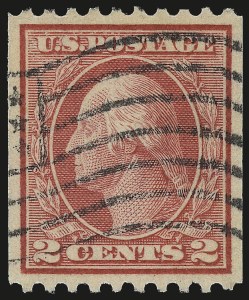 Sale 976, Lot 2032, 1913-15 Washington-Franklin Issues (Scott 424-460)
