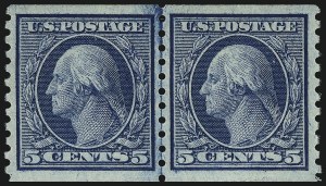 Sale 976, Lot 2041, 1913-15 Washington-Franklin Issues (Scott 424-460)