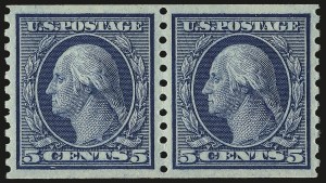 Sale 976, Lot 2042, 1913-15 Washington-Franklin Issues (Scott 424-460)