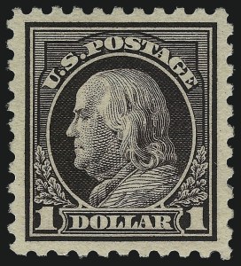 Sale 976, Lot 2047, 1913-15 Washington-Franklin Issues (Scott 424-460)