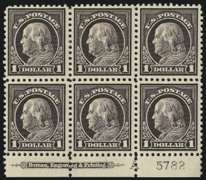 Sale 976, Lot 2105, 1917-19 Issues (Scott 481-524)