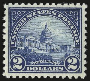 Sale Number 976, Lot Number 2158, 1922-29 Issues (Scott 551-573) Sale Number 976, Lot Number 2158, 1922-29 Issues (Scott 551-573)