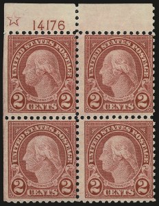 Sale 976, Lot 2174, 1922-29 Issues (Scott 574-657a, including Scott 613)
