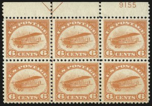 Sale 976, Lot 2215, Air Post (Scott C1-C12, including Inverted Jenny)