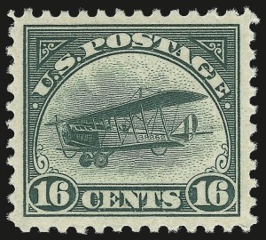 Sale 976, Lot 2217, Air Post (Scott C1-C12, including Inverted Jenny)