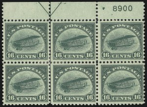 Sale 976, Lot 2221, Air Post (Scott C1-C12, including Inverted Jenny)