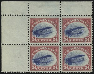 Sale 976, Lot 2222, Air Post (Scott C1-C12, including Inverted Jenny)