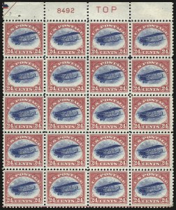Sale 976, Lot 2223, Air Post (Scott C1-C12, including Inverted Jenny)