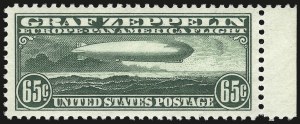 Sale 976, Lot 2238, Air Post Graf Zeppelin Issue (Scott C13-C15)