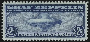 Sale Number 976, Lot Number 2246, Air Post Graf Zeppelin Issue (Scott C13-C15)