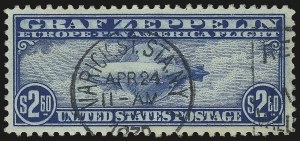 Sale 976, Lot 2250, Air Post Graf Zeppelin Issue (Scott C13-C15)