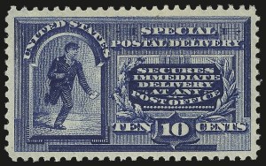 Sale 976, Lot 2259, Special Delivery, Registration (E, F)