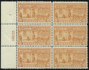 Sale 976, Lot 2271, Special Delivery, Registration (E, F)