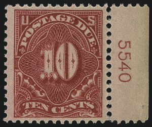 Sale 976, Lot 2287, Postage Due (J)