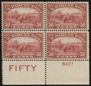 Sale 976, Lot 2358, Postal Note, Parcel Post (PN, Q, JQ, QE)