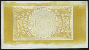 Sale 976, Lot 2583, The Martin Richardson Gold Medal Collection of U.S. Post Office Seals (1872 Registry Seals)