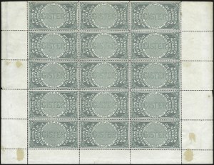 Sale 976, Lot 2588, The Martin Richardson Gold Medal Collection of U.S. Post Office Seals (1872 Registry Seals)