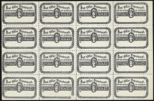 Sale 976, Lot 2624, The Martin Richardson Gold Medal Collection of U.S. Post Office Seals (1877-1969 Post Office Seals)