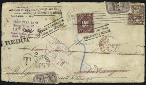 Sale 976, Lot 2659, The Martin Richardson Gold Medal Collection of U.S. Post Office Seals (1872-1969 Post Office Seals on Cover)