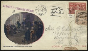 Sale 976, Lot 2667, The Martin Richardson Gold Medal Collection of U.S. Post Office Seals (1872-1969 Post Office Seals on Cover)