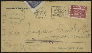 Sale 976, Lot 2669, The Martin Richardson Gold Medal Collection of U.S. Post Office Seals (1872-1969 Post Office Seals on Cover)