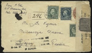 Sale 976, Lot 2670, The Martin Richardson Gold Medal Collection of U.S. Post Office Seals (1872-1969 Post Office Seals on Cover)